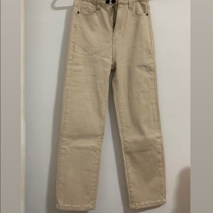 Stretch straight legs pants